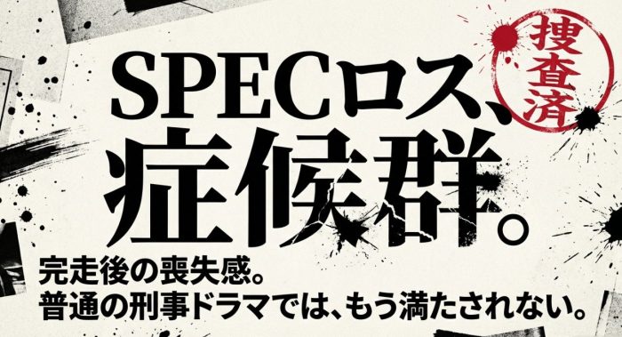 スペックみたいな、似てるドラマ