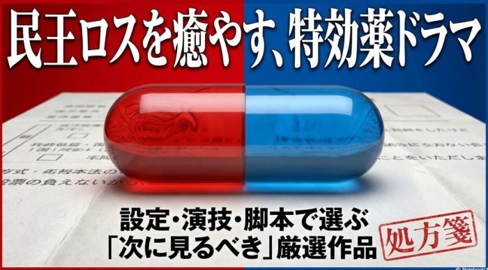 民王みたいな、似てるドラマ６選