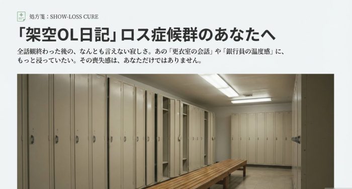 架空OL日記みたいな、似たドラマ